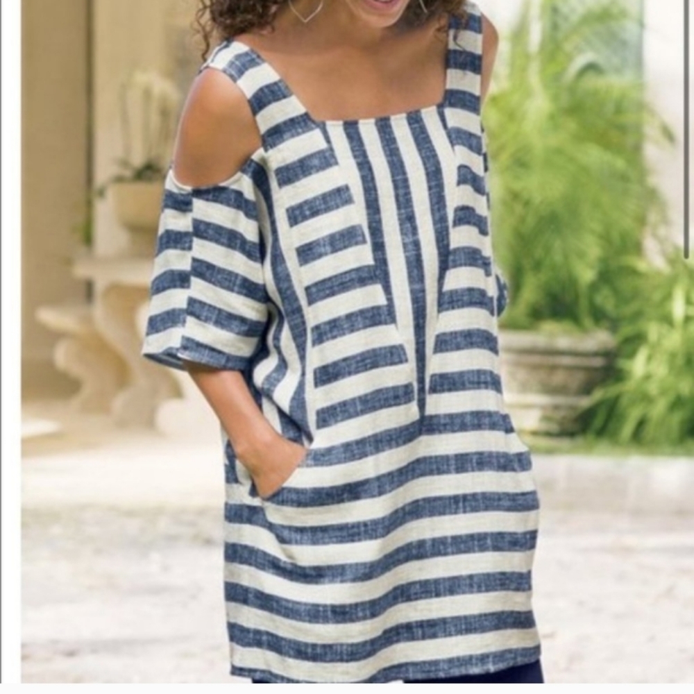 Soft surroundings Sunset Park tunic